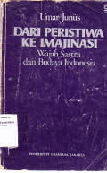 Dari Peristiwa Ke Imajinasi: Wajah Sastra dan Budaya Indonesia