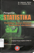 Pengantar Statistika: Untuk Penelitian Pendidikan, Sosial, Ekonomi, Komunikasi dan Bisnis