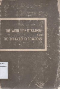 world of strategy and the foreign policy of nations