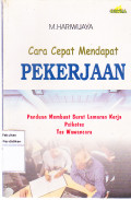 Cara Cepat Mendapat Pekerjaan 