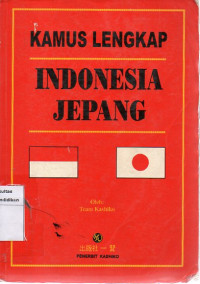 Kamus Lengkap Indonesia Jepang