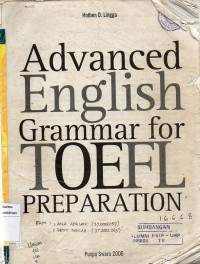 Advanced English Grammer For Toefl Preparation