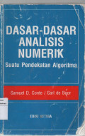 Dasar-dasar analisis numerik: suatu pendekatan algoritma