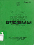 Kapita Selekta Pendidikan Kewarganegaraan