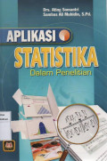 Aplikasi Statistika Dalam Penelitian