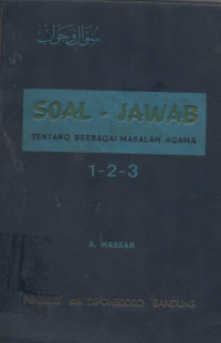 Soal Jawab (Tentang Berbagai Masalah Agama)