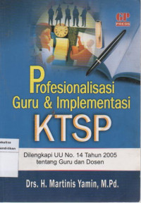 Profesionalisasi Guru dan Implementasi KTSP