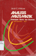 Analisis Matematik (Penerapan Bisnis dan Ekonomi)