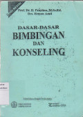 Dasar- Dasar Bimbingan dan Konseling