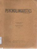 Psycholinguistics Second Edition 