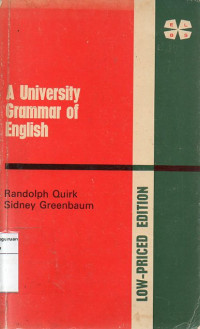 A University Grammar Of English