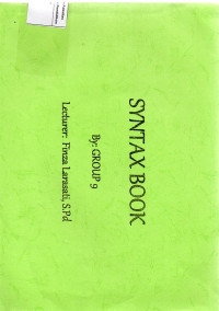 SYNTAX BOOK