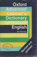 Oxford Advanced Learner's Dictionary Of Current English 