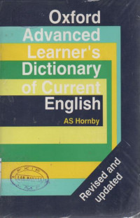 Oxford Advanced Learner's Dictionary Of Current English