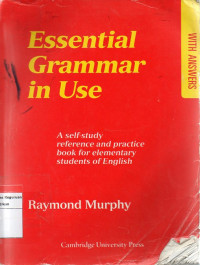 Essential Grammar In Use