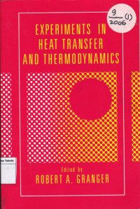 Experiments in Heat Transfer And Thermodynamics