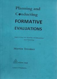 Planning and Conducting Formative Evaluations