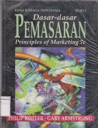 Dasar-dasar Pemasaran: principles of marketing 7e jilid 2