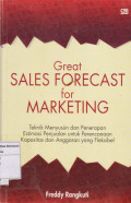 Great sales forecast for marketing