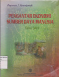 Pengantar ekonomi sumber daya manusia edisi 2001