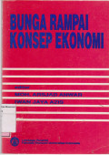 Bunga rampai konsep ekonomi