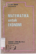 Matematika Untuk Ekonomi