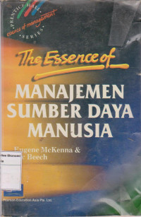 Essence of manajemen sumber daya manusia