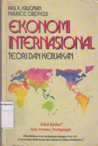 Ekonomi internasional: teori dan kebijakan edisi kedua buku pertama, perdagangan