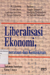 Liberalisasi ekonomi, pemerataan dan kemiskinan