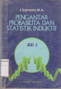 Pengantar probabilita dan statistik induk jilid 2