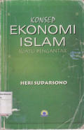 Konsep ekonomi islam: suatu pengantar