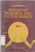 Pengantar probabilita dan statistik induk jilid 1