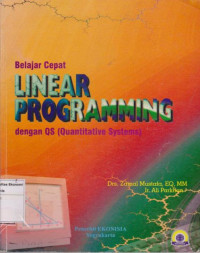 Belajar linear programming dengan qs (quantitative systems)