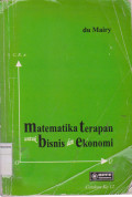 Matematika  Terapan  untuk Bisnis dan Ekonomi Cetakan ke 12