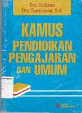 Kamus Pendidikan Pengajaran dan Umum