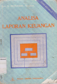 Analisa laporan keuangan edisi keempat