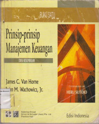 Prinsip-prinsip manajemen keuangan buku satu edisi kesembilan