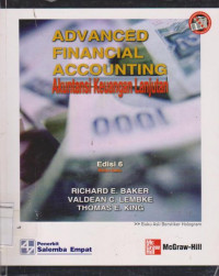 Advanced Financial Accounting; akuntansi keuangan lanjutan  Edisi 6  BUKU 1