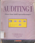 Auditing 1: dasar-dasar audit laporan keuangan 