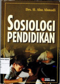 Sosiologi Pendidikan