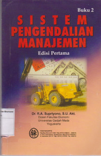 Sistem pengendalian manajemen edisi pertama buku 2