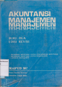 Akuntansi manajemen buku dua edisi revisi