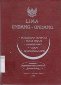 Lima undang-undang 