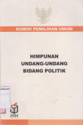 Himpunan undang-undang bidang politik