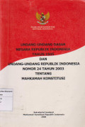 Undang-undang dasar negara republik Indonesiatahun 1945