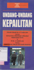 Undang-undang kepailitan