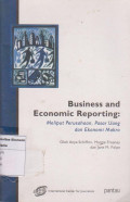 Business and economic reporting: meliputi perusahaan, pasar uang dan ekonomi mikro