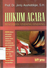 Hukum Acara Pengujian Undang-Undang