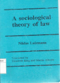 A Socialogical Theory Of Law