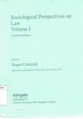 Sociological perspectives on law